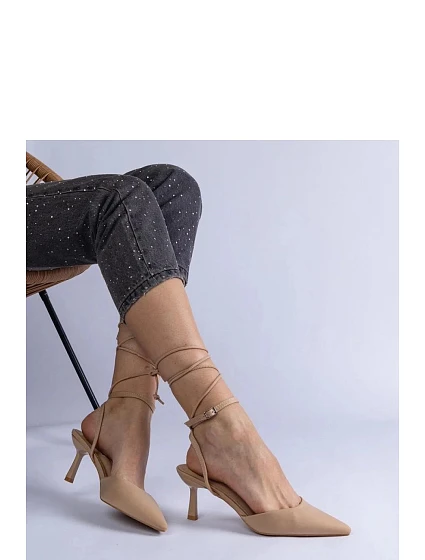 Dámské lodičky na jehlách béžové model 22128500 - Bellamica