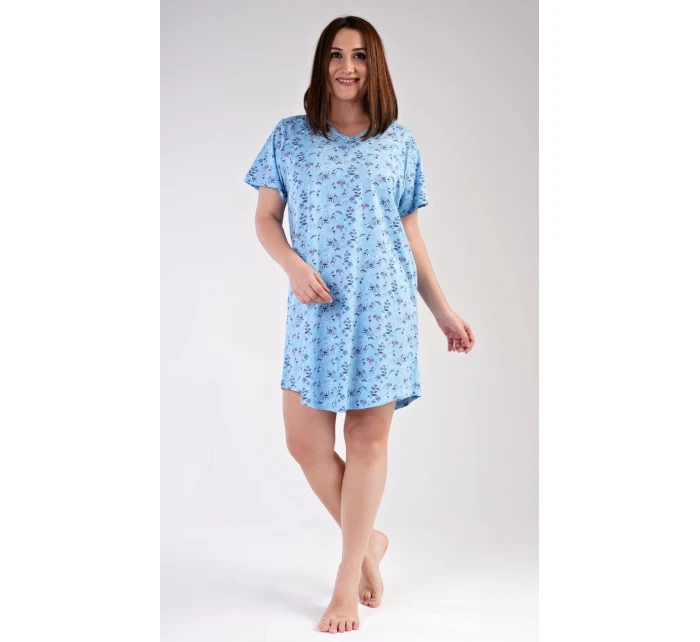 Dámská noční košile s krátkým rukávem model 18906292 - Vienetta