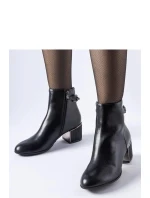 Boty na podpatku model 206491 Solea Boty na podpatku model 206491 Solea