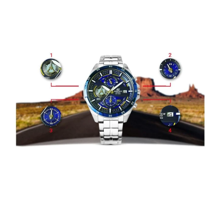 Pánské hodinky CASIO EDIFICE EFR-556DB-2AVUEF 10 BAR + BOX Pánské hodinky CASIO EDIFICE EFR-556DB-2AVUEF 10 BAR + BOX