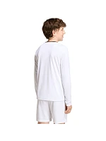 Adidas Entrada 26 dětské tričko s dlouhým rukávem bílé KF5874