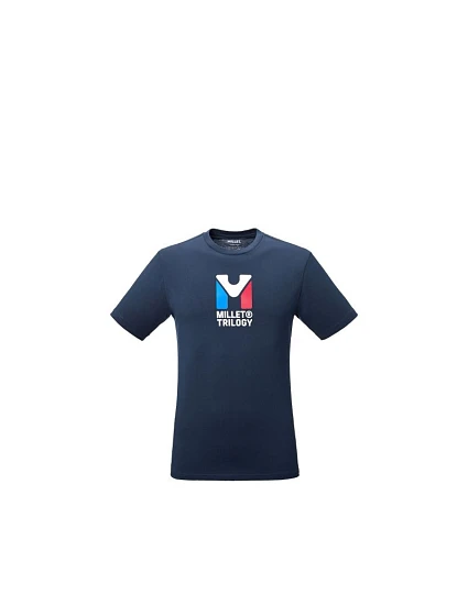 Pánské tričko MILLET Chamonix Tri Ts Ss M, tmavě modré