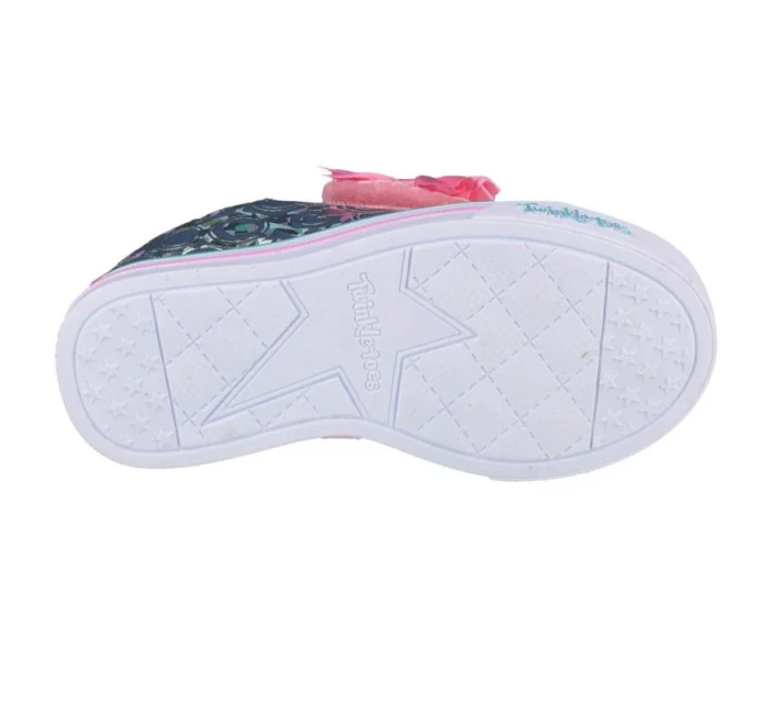 Boty Skechers Sparkle Lite-Lil Heartsland Jr 314754N-DMLT Boty Skechers Sparkle Lite-Lil Heartsland Jr 314754N-DMLT