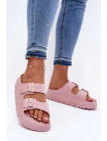 Dámské Pěnové Pantofle Na Platformě Růžové model 21697847 - EVENTO Dámské Pěnové Pantofle Na Platformě Růžové model 21697847 - EVENTO