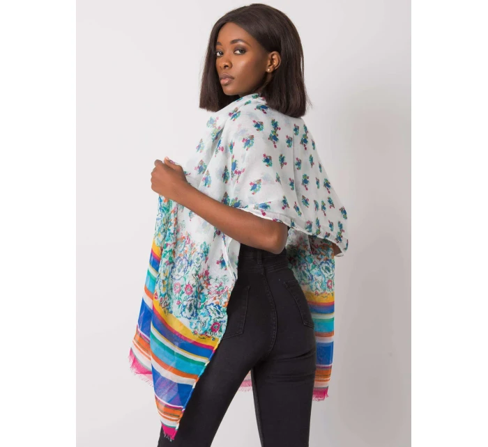 Šátek AT CH WJ 1X08426 bílý a modrý