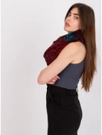 Tunelová šála AT KM 241380 kaštanová