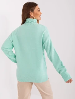 Jumper AT SW 23401.97P tmavě mátový