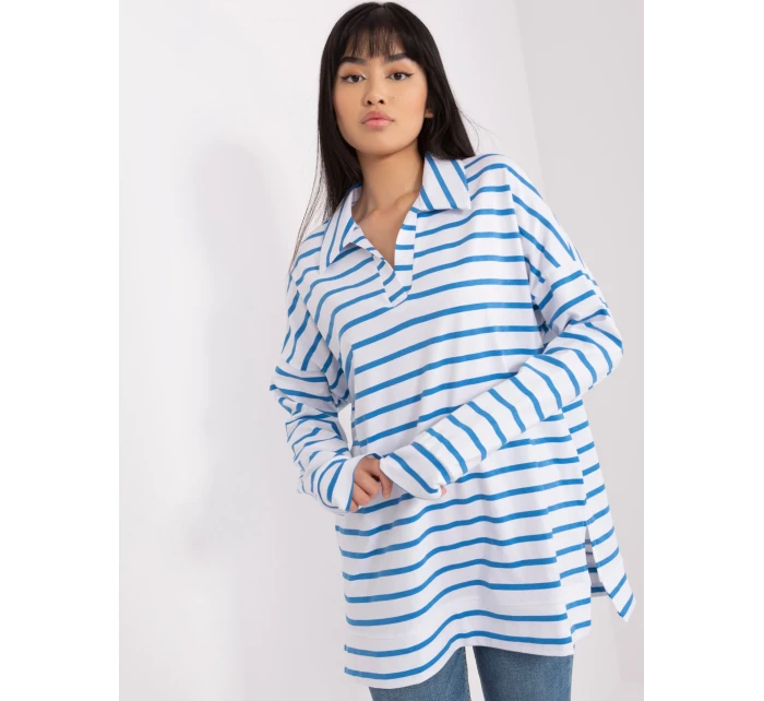 Halenka LK BZ 509314.83 bílá a modrá