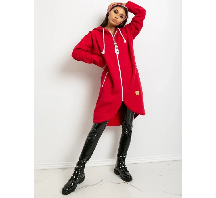 Mikina RV BL 4742.20P červená