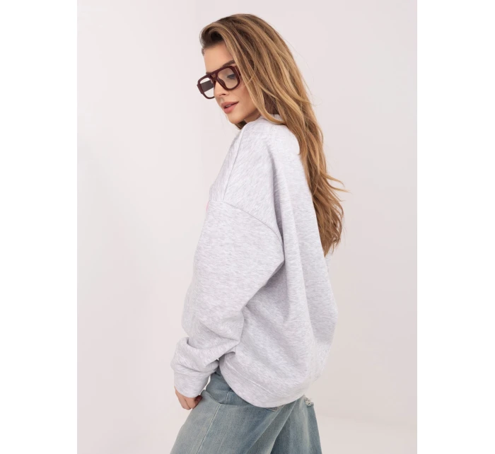 Bluza RV BL model 22020698 jasny szary - FPrice Bluza RV BL model 22020698 jasny szary - FPrice