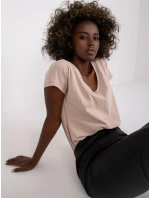 Tričko RV TS 4832.01P béžové Tričko RV TS 4832.01P béžové