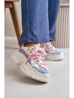 Dámské tenisky na masivní podrážce vícebarevné Nevela Dámské tenisky na masivní podrážce vícebarevné Nevela