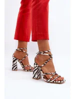 Sandály na podpatku  model 193939 Step in style