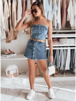 Dámský top modrý model 21988237 - Dstreet Dámský top modrý model 21988237 - Dstreet