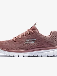 Skechers Graceful Get Connected dámská růžová sportovní obuv (12615-MVE) dámské