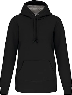 K 443 Mikina s kapucí z těžké bavlny model 22509175 black - Kariban