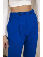 Kalhoty Punto Milano Winter chrpově modrá