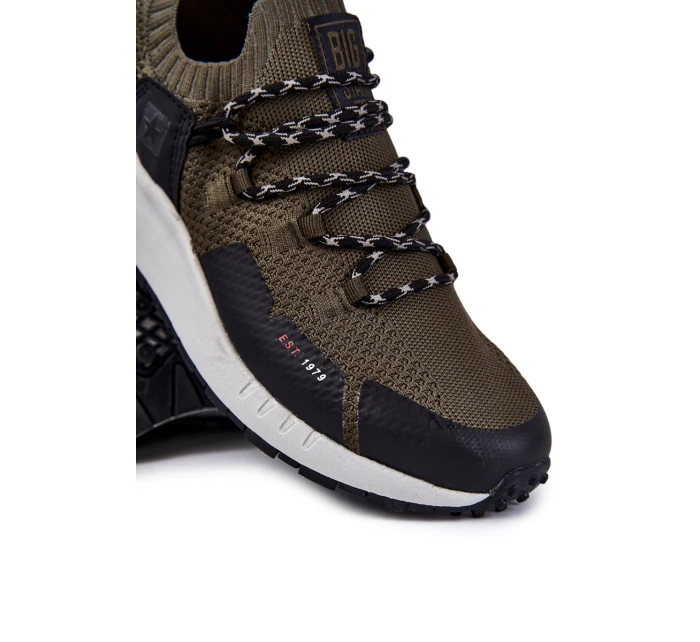 Pánská sportovní obuv Big Star KK174014 Khaki Pánská sportovní obuv Big Star KK174014 Khaki