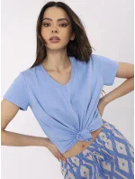 T shirt CLM TS model 21095081 niebieski - FPrice T shirt CLM TS model 21095081 niebieski - FPrice