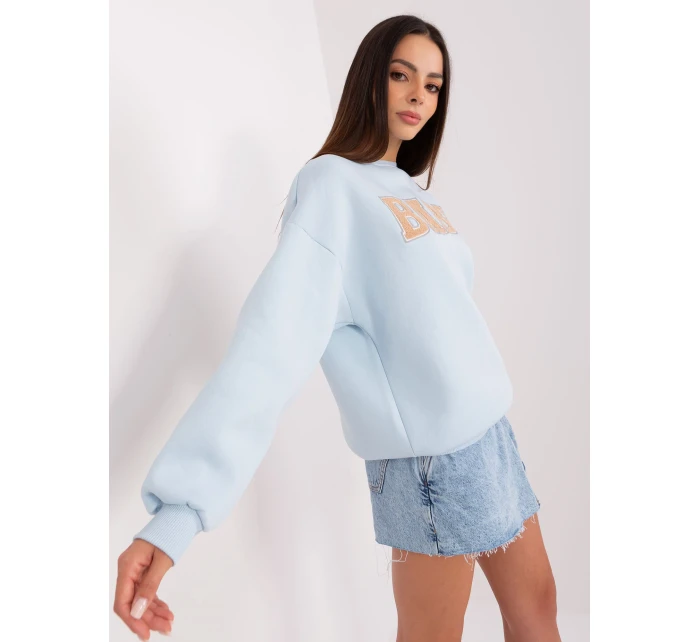 Bluza EM BL 617 model 18909385 jasny niebieski - FPrice Bluza EM BL 617 model 18909385 jasny niebieski - FPrice