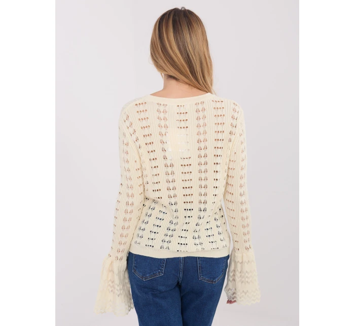 Sweter PM SW model 21821354 jasny beżowy - FPrice