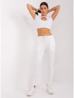 Spodnie dresowe RV DR model 21175310 ecru - FPrice Spodnie dresowe RV DR model 21175310 ecru - FPrice