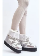 Dámské sněhule se stříbrným šněrováním Toolsa Dámské sněhule se stříbrným šněrováním Toolsa