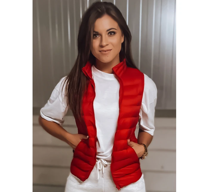 Dámská vesta ROSILA vínová FashionStreet TY3001