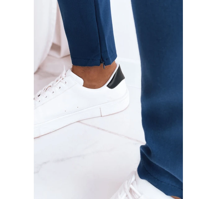 Pánské ležérní tmavě modré kalhoty FashionStreet UX4009
