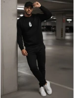 Pánská černá mikina Dstreet model 21993044 - FashionStreet Pánská černá mikina Dstreet model 21993044 - FashionStreet