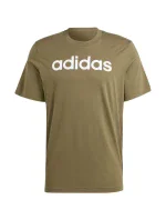 Tričko adidas Essentials Single Jersey s lineárním vyšívaným logem M IC9280