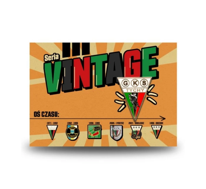 GKS Tychy Premium pin model 21240728 - Inny GKS Tychy Premium pin model 21240728 - Inny