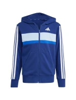 Dětské tepláky adidas Seasonal Essentials Tiberio 3-Stripes French Terry navy blue JI6035 Dětské tepláky adidas Seasonal Essentials Tiberio 3-Stripes French Terry navy blue JI6035