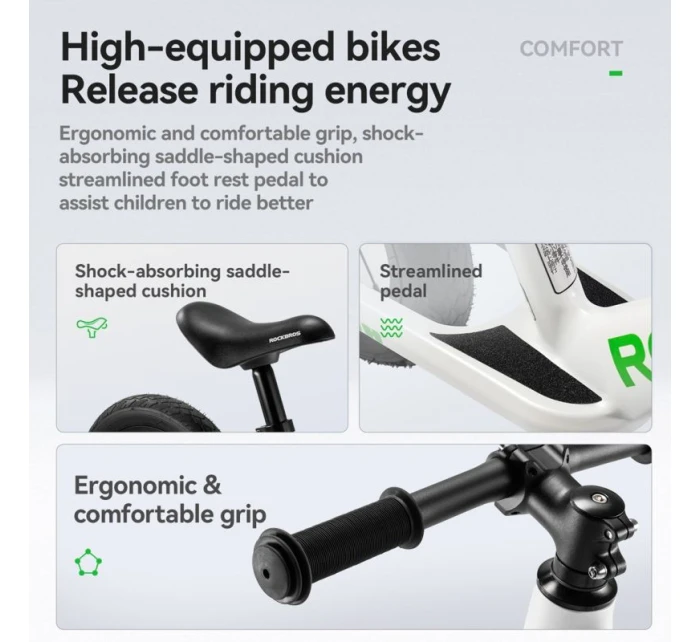 Krosové kolo Rockbros model DARWIN I 12 palců