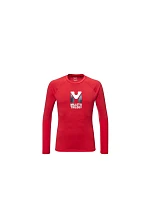 Pánské tričko MILLET Trilogy Wool Ts Ls M, červené Pánské tričko MILLET Trilogy Wool Ts Ls M, červené