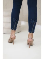 Kalhoty z s mašlí model 20590354 - K-Fashion Kalhoty z s mašlí model 20590354 - K-Fashion