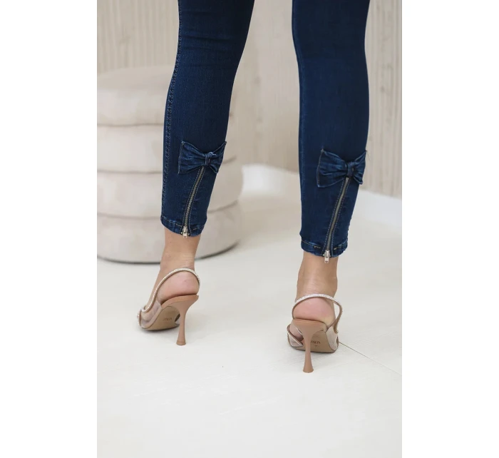 Kalhoty z s mašlí model 20590354 - K-Fashion Kalhoty z s mašlí model 20590354 - K-Fashion