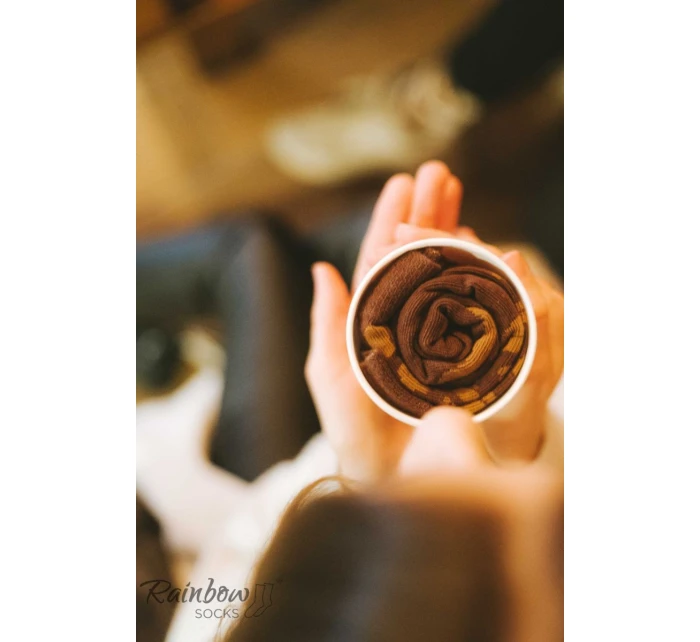 Duhové ponožky  1 pár model 21606846 - ZOOKSY/RAINBOW SOCKS