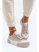 Dámské tenisky na tlusté podrážce model 21650049 šedé - Lee Cooper