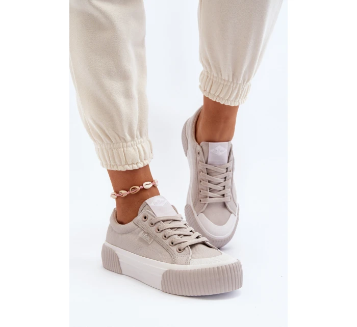 Dámské tenisky na tlusté podrážce model 21650049 šedé - Lee Cooper