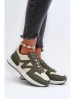 Dámské tenisky z ekologické kůže zelené Kajmány Dámské tenisky z ekologické kůže zelené Kajmány