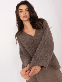 Sweter CH SW model 21793748 ciemny bezowy - FPrice