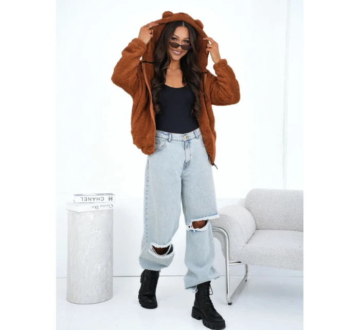 Bluza CS BL model 21920725 jasny brązowy - FPrice Bluza CS BL model 21920725 jasny brązowy - FPrice