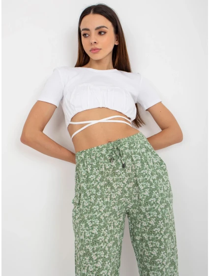 Kalhoty D73770M61869I pistácie