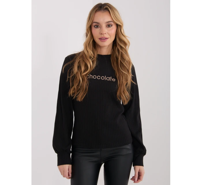 Bluzka RV BZ model 21801811 czarny - FPrice Bluzka RV BZ model 21801811 czarny - FPrice