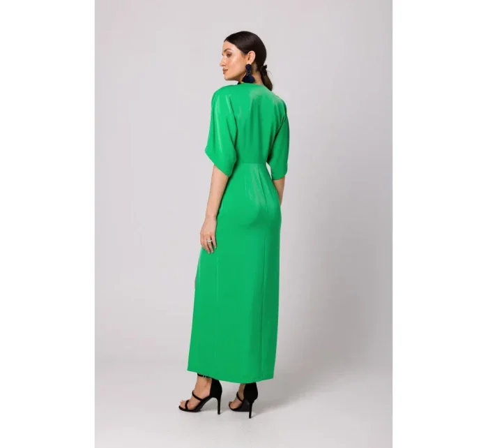 model 18429030 Maxi šaty zelené - Makover