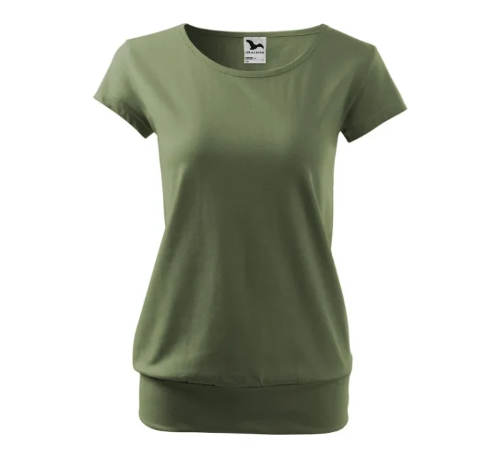 City tričko dámské khaki