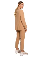 Dámské sako model 20237587 hnědé - Moe