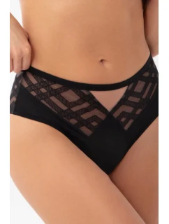 Dámské kalhotky brazilky  Černé model 20852635 - Gorsenia