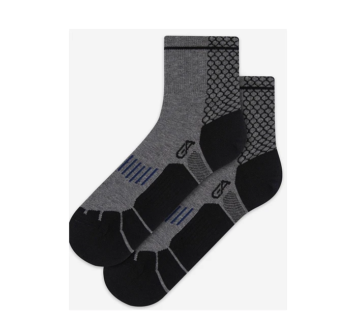 Skarpetki męskie wzorowane krótkie Ag+ model 22035764 - Gatta